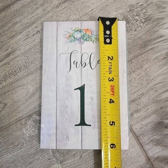 New 25 Table Numbers 4X6 - Picture 3 of 4